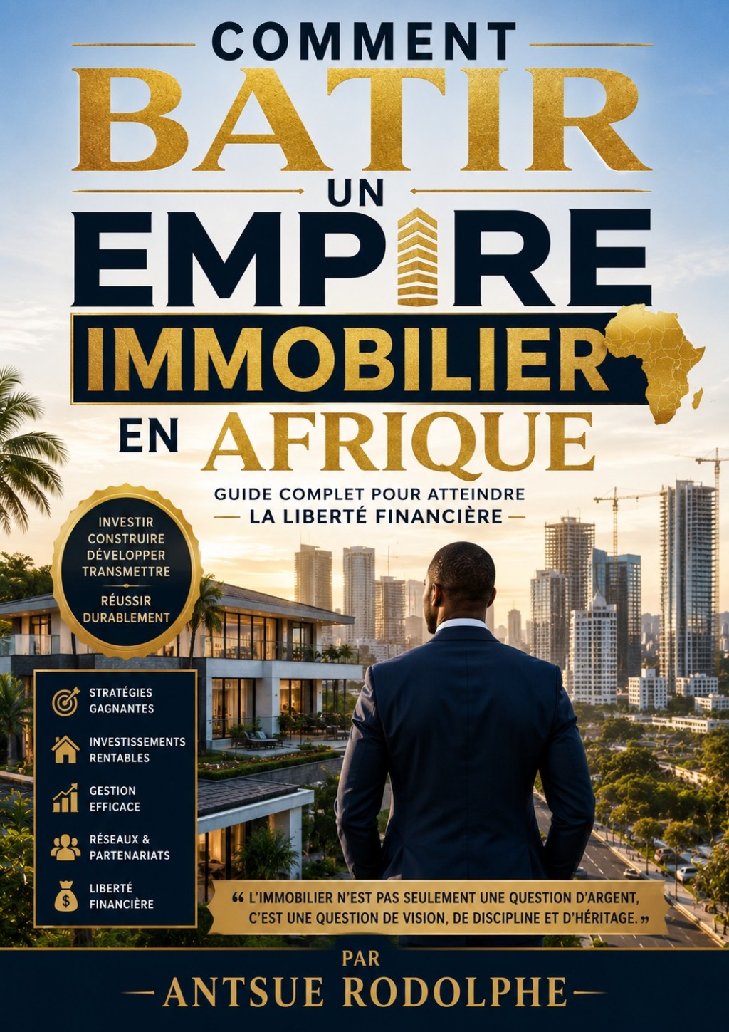 COMMENT BATIR UN EMPIRE IMMOBILIER EN AFRIQUE: Guide complet pour atteindre la liberté&nbsp;financière